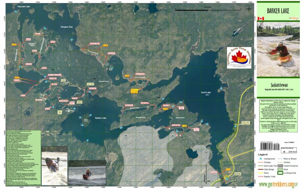 Go Trekker Barker Lake Canoe Map Trip Planning 4 Go Trekker Barker Lake Canoe Map Trip Planning