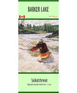 Go Trekker Barker Lake Canoe Map Trip Planning