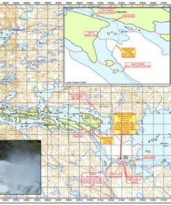 Go Trekker Churchill River 09 Canoe Map Trip Planning