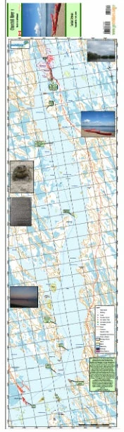 Go Trekker Churchill River 01 Canoe Map Trip Planning