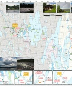 Go Trekker Churchill River 02 Canoe Map Trip Planning