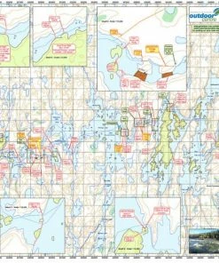 Go Trekker Churchill River 11 Canoe And Kayak Map Trip Planning