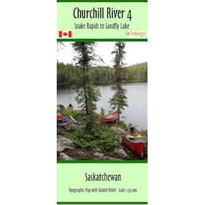 Go Trekker Trip Planning Churchill River 04 Canoe Map 3 Go Trekker Trip Planning Churchill River 04 Canoe Map