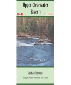 Go Trekker Trip Planning Upper Clearwater 1, 2 And 3 Canoe And Kayak Map