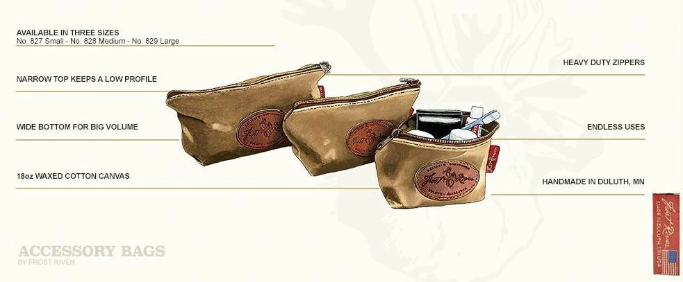 Frost River Accessory Bag 4 Frost River Accessory Bag