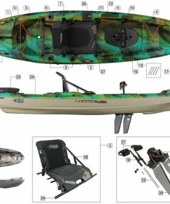 Pelican Catch 110 Pedal Drive