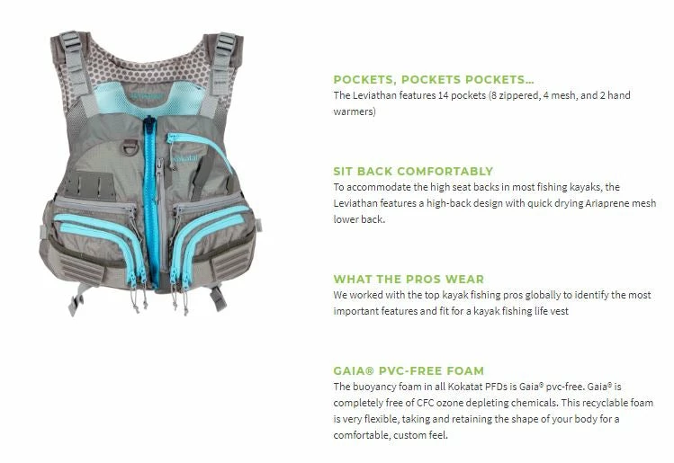 Kokatat Leviathan PFD Kayak 8 Kokatat Leviathan PFD Kayak