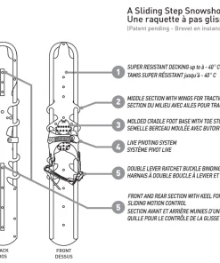 Snow Shoes Faber S Line Snow Shoe/Back Country Ski